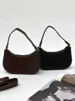 کیف چرم قایقی زنانه