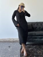 دوتیکه کت و سارافون زنانه - Image 2