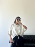 شومیز راه راه کد 1428 - Image 2