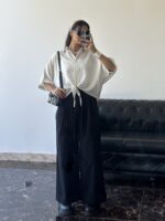 شومیز راه راه کد 1428 - Image 9