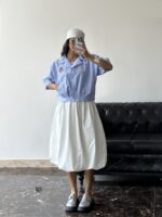 شومیز استیکردار زنانه - Image 2