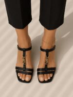 صندل دو رکاب ysl زنانه - Image 3