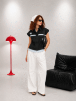 وست هل استار پایین راه راه زنانه - Image 5