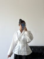شومیز کمرپیل زنانه - Image 8