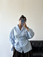 شومیز کمرپیل زنانه - Image 5