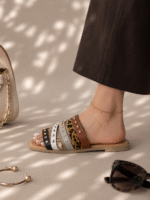 صندل نگینی میکس زنانه - Image 3