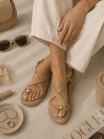 صندل ضربدری انگشتی زنانه - Image 5