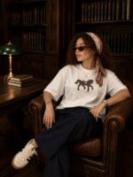 تیشرت پنبه دونخ هرمس زنانه - Image 6