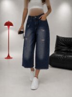 شلوار جین واید زنانه - Image 2