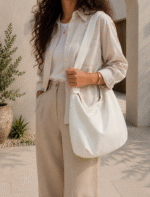 کیف پارچه ای تک دست کد 7051 زنانه