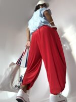 شلوار سند بادی آبشاری زنانه - Image 6