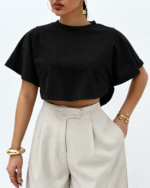 کراپ قایقی zara - Image 2