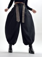 شلوار بالونی کمر 4 خانه - Image 29