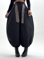 شلوار بالونی کمر 4 خانه - Image 20