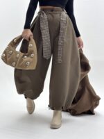 شلوار بالونی کمر 4 خانه - Image 17