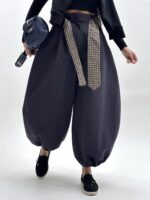 شلوار بالونی کمر 4 خانه - Image 6