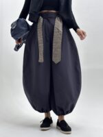 شلوار بالونی کمر 4 خانه - Image 2