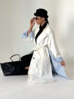 بارانی آستر راه راه - Image 27