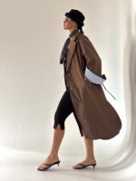 بارانی آستر راه راه - Image 23