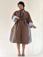 بارانی آستر راه راه - Image 16