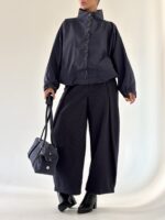 بارانی فول دکمه هالتری - Image 3